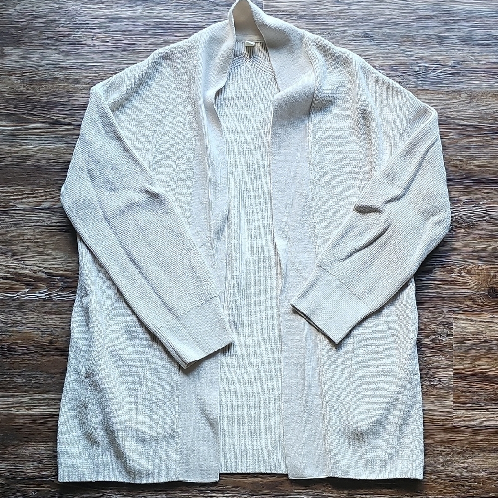 lululemon athletica Cream Open-Front Women's Cardigan